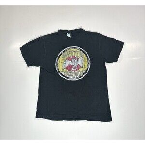 Vintage Y2K Led Zeppelin Knebworth 1979 Tour T-Shirt Small Black Band Tee 2006